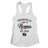 Promoted To Nonna Est 2024 First Time Mothers Day Shirt & Tank Top | teecentury
