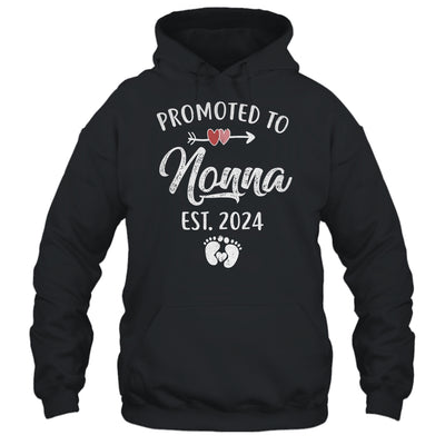 Promoted To Nonna Est 2024 Funny First Time Mothers Day Shirt & Tank Top | teecentury