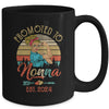 Promoted To Nonna Est 2024 Retro First Time Nonna Mug | teecentury