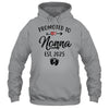 Promoted To Nonna Est 2025 First Time Mothers Day Shirt & Tank Top | teecentury