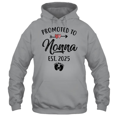 Promoted To Nonna Est 2025 First Time Mothers Day Shirt & Tank Top | teecentury