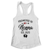 Promoted To Nonna Est 2025 First Time Mothers Day Shirt & Tank Top | teecentury