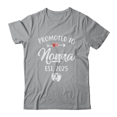 Promoted To Nonna Est 2025 Funny First Time Mothers Day Shirt & Tank Top | teecentury