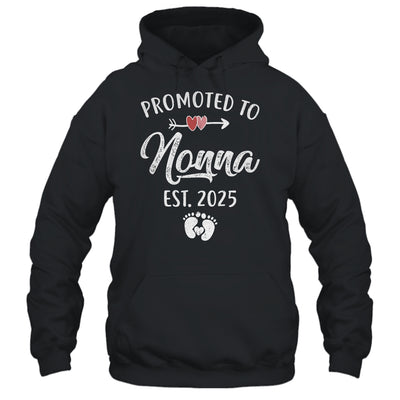 Promoted To Nonna Est 2025 Funny First Time Mothers Day Shirt & Tank Top | teecentury