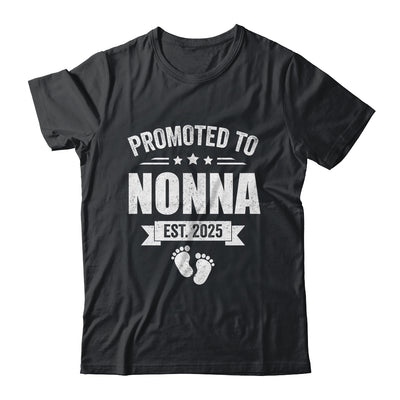 Promoted To Nonna Est 2025 Mothers Day First Time New Nonna Shirt & Tank Top | teecentury