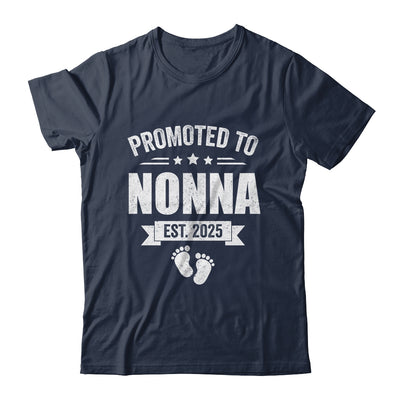 Promoted To Nonna Est 2025 Mothers Day First Time New Nonna Shirt & Tank Top | teecentury