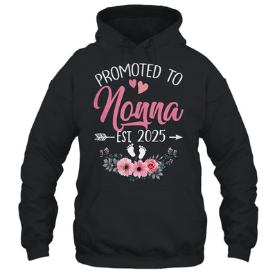 Promoted To Nonna Est 2025 Mothers Day First Time Shirt & Tank Top | teecentury