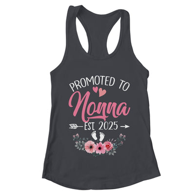 Promoted To Nonna Est 2025 Mothers Day First Time Shirt & Tank Top | teecentury