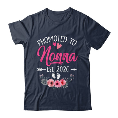 Promoted To Nonna Est 2026 Mothers Day First Time Shirt & Tank Top | teecentury