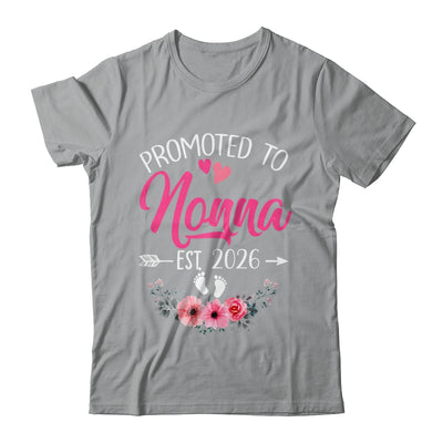 Promoted To Nonna Est 2026 Mothers Day First Time Shirt & Tank Top | teecentury