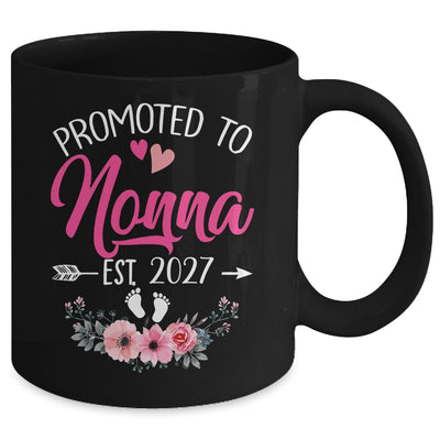 Promoted To Nonna Est 2027 Mothers Day First Time Mug | teecentury