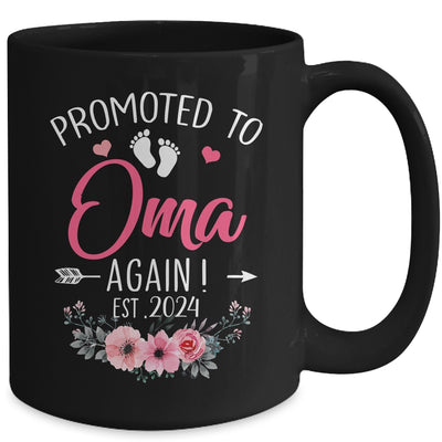 Promoted To Oma Again Est 2024 Mothers Day Mug | teecentury