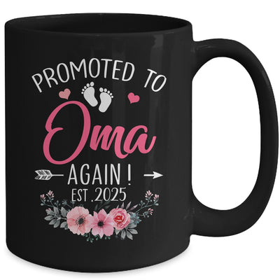 Promoted To Oma Again Est 2025 Mothers Day Mug | teecentury