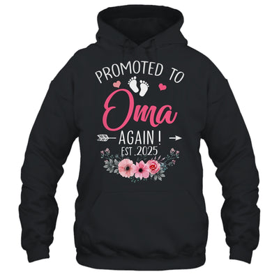 Promoted To Oma Again Est 2025 Mothers Day Shirt & Tank Top | teecentury