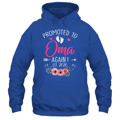 Promoted To Oma Again Est 2026 Mothers Day Shirt & Tank Top | teecentury
