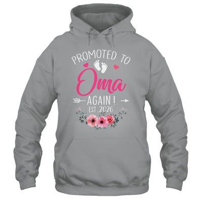 Promoted To Oma Again Est 2026 Mothers Day Shirt & Tank Top | teecentury