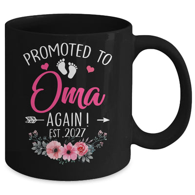 Promoted To Oma Again Est 2027 Mothers Day Mug | teecentury