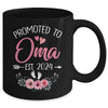 Promoted To Oma Est 2024 Mothers Day First Time Mug | teecentury