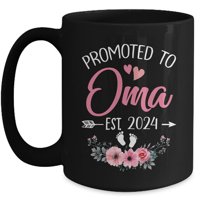 Promoted To Oma Est 2024 Mothers Day First Time Mug | teecentury