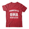 Promoted To Oma Est 2024 Mothers Day First Time New Oma Shirt & Tank Top | teecentury