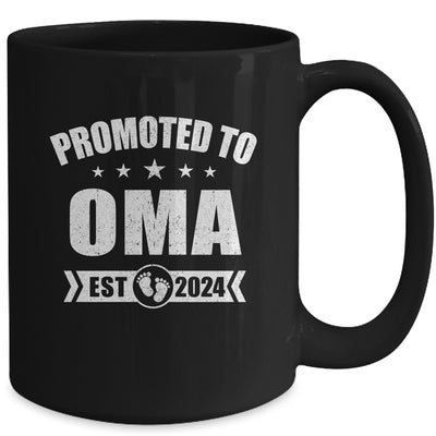 Promoted To Oma Est 2024 Mothers Day First Time New Oma Mug | teecentury