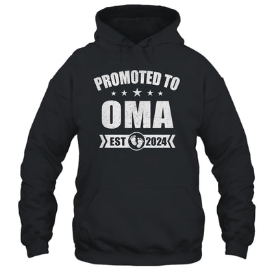 Promoted To Oma Est 2024 Mothers Day First Time New Oma Shirt & Tank Top | teecentury