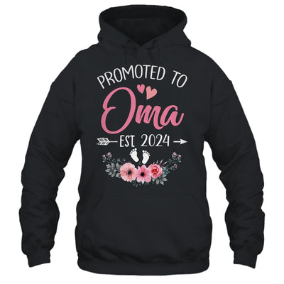 Promoted To Oma Est 2024 Mothers Day First Time Shirt & Tank Top | teecentury