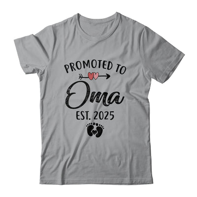 Promoted To Oma Est 2025 First Time Mothers Day Shirt & Tank Top | teecentury