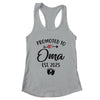 Promoted To Oma Est 2025 First Time Mothers Day Shirt & Tank Top | teecentury