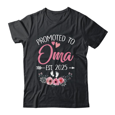 Promoted To Oma Est 2025 Mothers Day First Time Shirt & Tank Top | teecentury