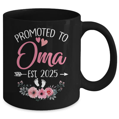 Promoted To Oma Est 2025 Mothers Day First Time Mug | teecentury