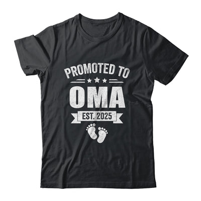 Promoted To Oma Est 2025 Mothers Day First Time New Oma Shirt & Tank Top | teecentury