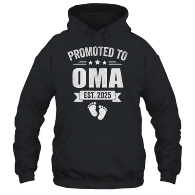 Promoted To Oma Est 2025 Mothers Day First Time New Oma Shirt & Tank Top | teecentury
