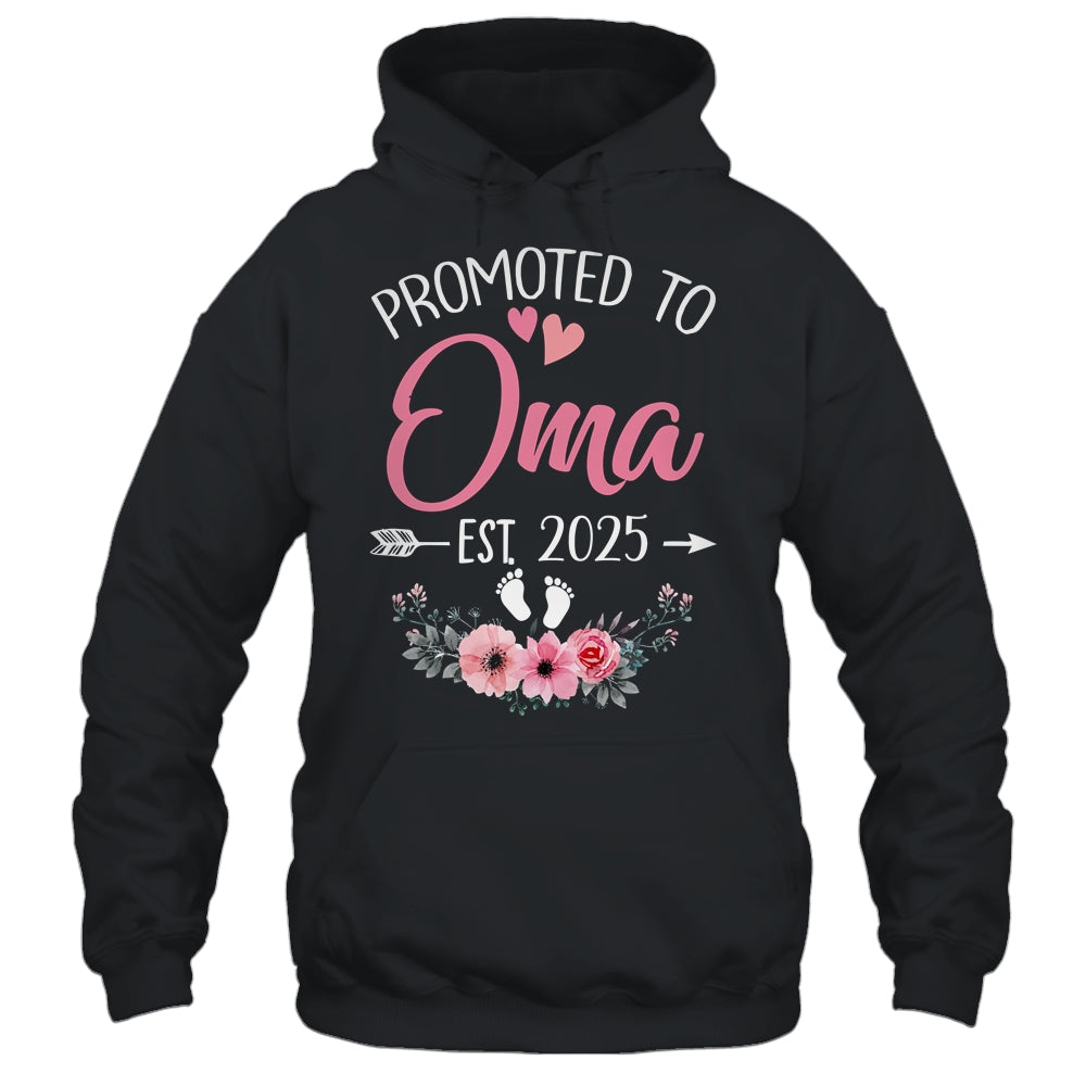 Promoted To Oma Est 2025 Mothers Day First Time Shirt & Tank Top | teecentury