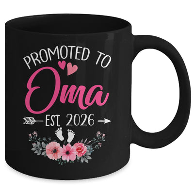 Promoted To Oma Est 2026 Mothers Day First Time Mug | teecentury