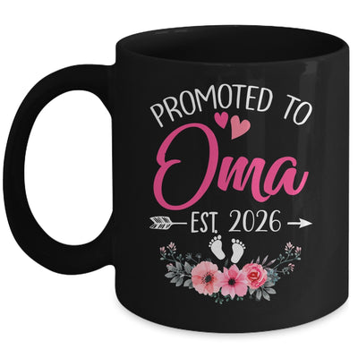 Promoted To Oma Est 2026 Mothers Day First Time Mug | teecentury