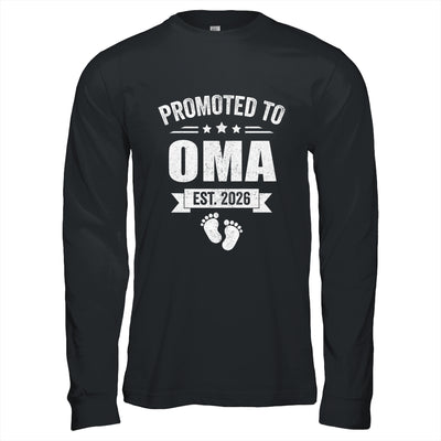 Promoted To Oma Est 2026 Mothers Day First Time New Oma Shirt & Hoodie | teecentury