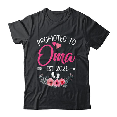 Promoted To Oma Est 2026 Mothers Day First Time Shirt & Tank Top | teecentury