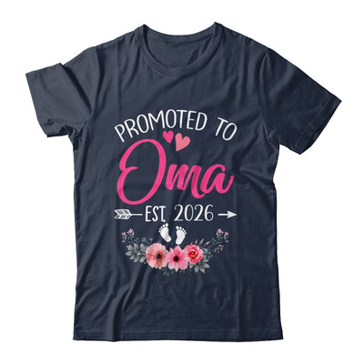 Promoted To Oma Est 2026 Mothers Day First Time Shirt & Tank Top | teecentury
