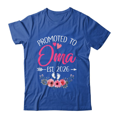 Promoted To Oma Est 2026 Mothers Day First Time Shirt & Tank Top | teecentury