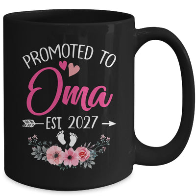 Promoted To Oma Est 2027 Mothers Day First Time Mug | teecentury