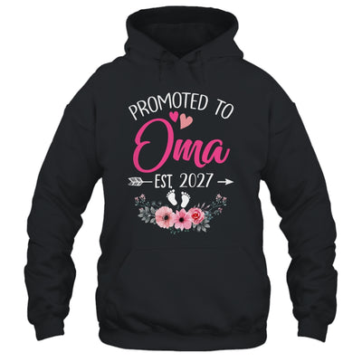 Promoted To Oma Est 2027 Mothers Day First Time Shirt & Tank Top | teecentury