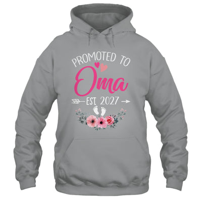 Promoted To Oma Est 2027 Mothers Day First Time Shirt & Tank Top | teecentury