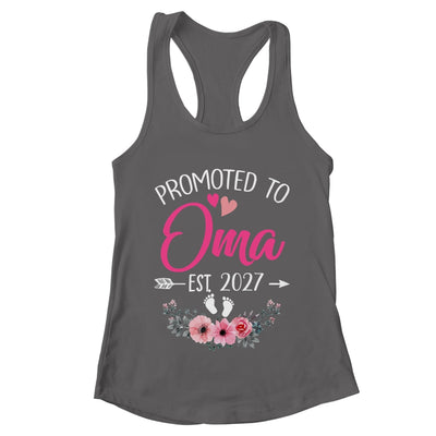 Promoted To Oma Est 2027 Mothers Day First Time Shirt & Tank Top | teecentury