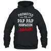 Promoted To Pap Pap Again 2024 Pregnancy Announcement Shirt & Hoodie | teecentury