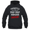 Promoted To Pap Pap Again 2025 Pregnancy Announcement Shirt & Hoodie | teecentury