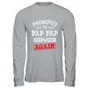 Promoted To Pap Pap Again 2026 Pregnancy Announcement Shirt & Hoodie | teecentury