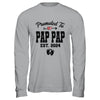 Promoted To Pap Pap Est 2024 First Time Fathers Day Shirt & Hoodie | teecentury