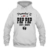 Promoted To Pap Pap Est 2024 First Time Fathers Day Shirt & Hoodie | teecentury