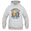 Promoted To Pap Pap Est 2024 First Time Fathers Day Vintage Shirt & Hoodie | teecentury